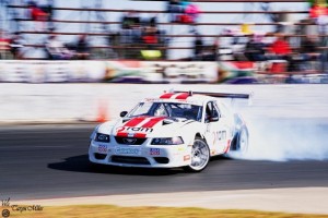 Clare Vale in action at The Rock Raceway